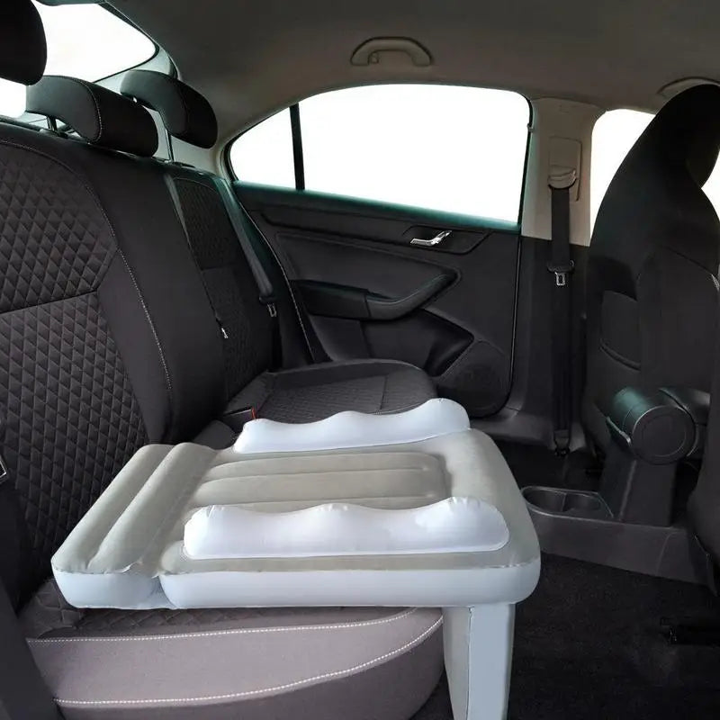 Inflatable Airplane Bed – Kids' Travel Seat Extender with High Sides