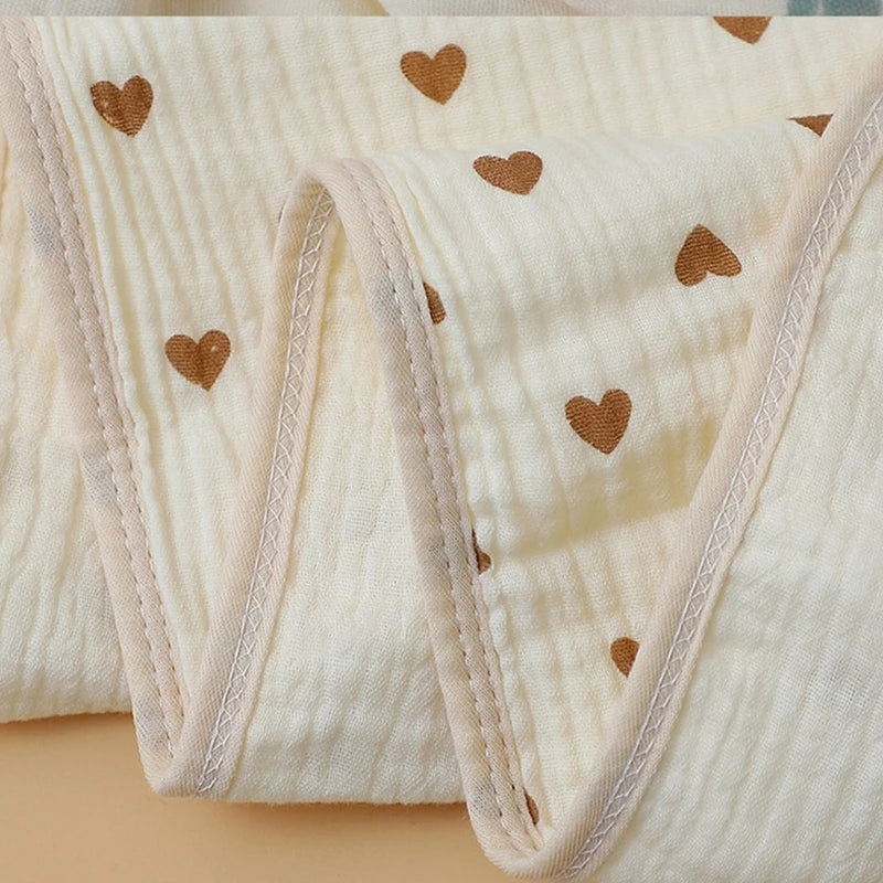 Soft Cotton Baby Hooded Towel Bath Towel for Boys Girls rabbit ear Bathrobe Sleepwear Kid's Clothing Floral Print Color ponchos