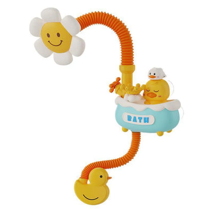 Baby Bath Toy Clouds Duck Model Bathing Cute Swimming Water Game Spraying Shower Bath Bathroom Water Playing Toy For Kids Gift