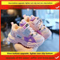 Spring Autumn New Style Children's Shoes Anti-Fall Learning to Walk Shoes Leather Surface for Babies Age 1 to 3 Kids Sports Shoe