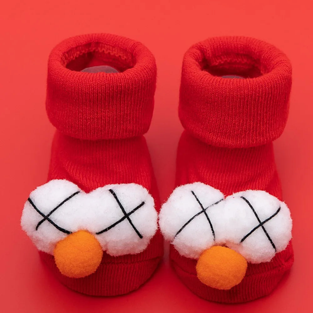 Non-Slip Baby Christmas Socks