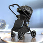 High Landscape Shock absorption Baby Stroller Portable Travel Folding Prams Sit and lie down in both directions Baby carriage