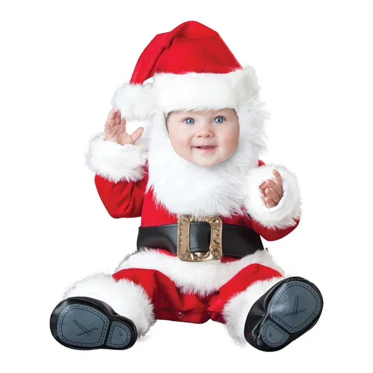 6M-24M Christmas Xmas Holiday Halloween Costume Infant Baby Girls Lion Dinosaur Rompers Elk Toddlers Clothes