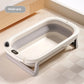 Intelligent warm baby bathtub lengthened and widened baby bathtub home foldable bathtub can sit and lie on baby bathtub