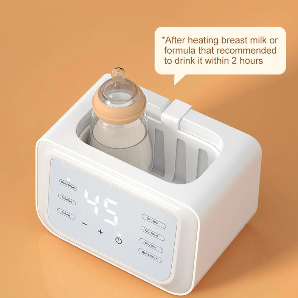 Multifunction Baby Bottle Warmer Sterilizer Fast Milk Bottle Warmers with Timer Accurate Temperature Control Newborn Accessories