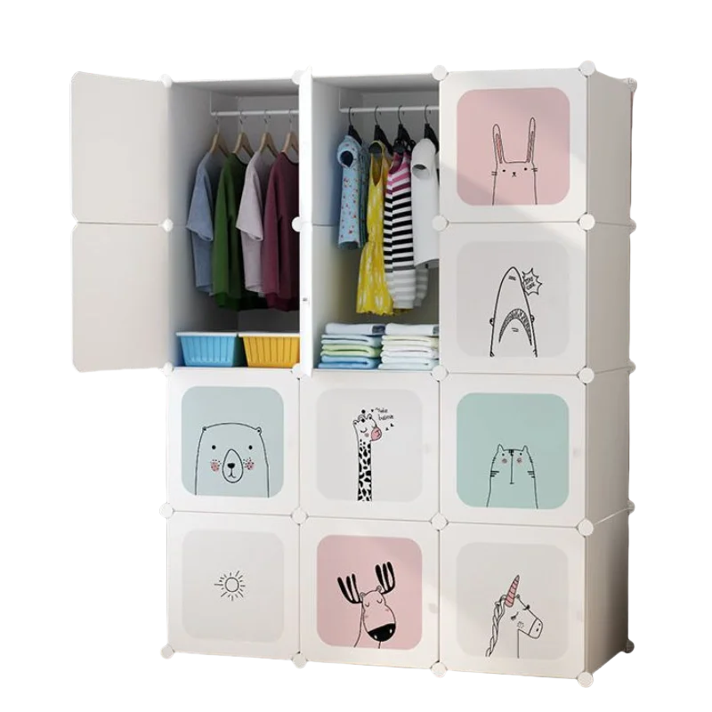 Baby Closet Dresser Storage Wardrobe Sale Price Montessori Children's Cabinet Clothes Playful Organizer Wardrobes kids furniture