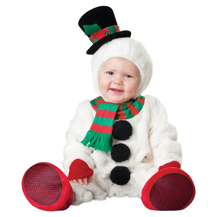 6M-24M Christmas Xmas Holiday Halloween Costume Infant Baby Girls Lion Dinosaur Rompers Elk Toddlers Clothes
