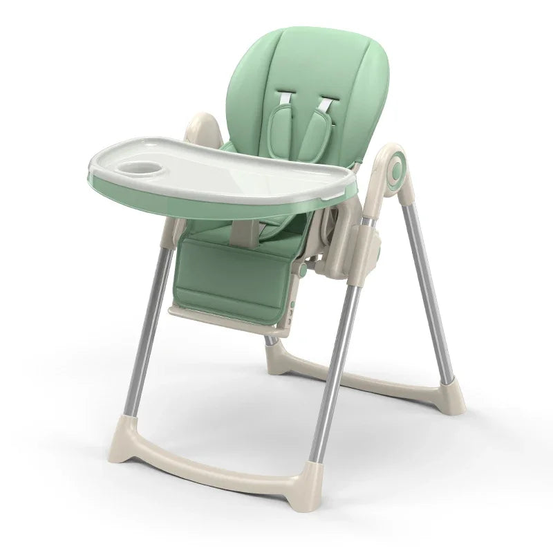 Baby High Chair 3 in 1 Multi-functional Foldable Dining Chair Adjustable Baby Feeding Height Portable Baby High Chair