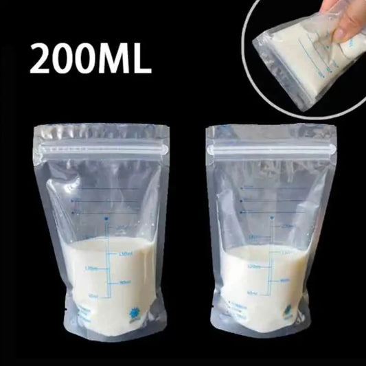 200ml Breast Milk Freezer Bags, BPA Free Safe