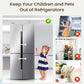 10Pcs Baby Cabinet Locks Strap Drawer Lock Child Anti-opening Refrigerator Lock Home Baby Anti-pinch Safety Protection Buckle