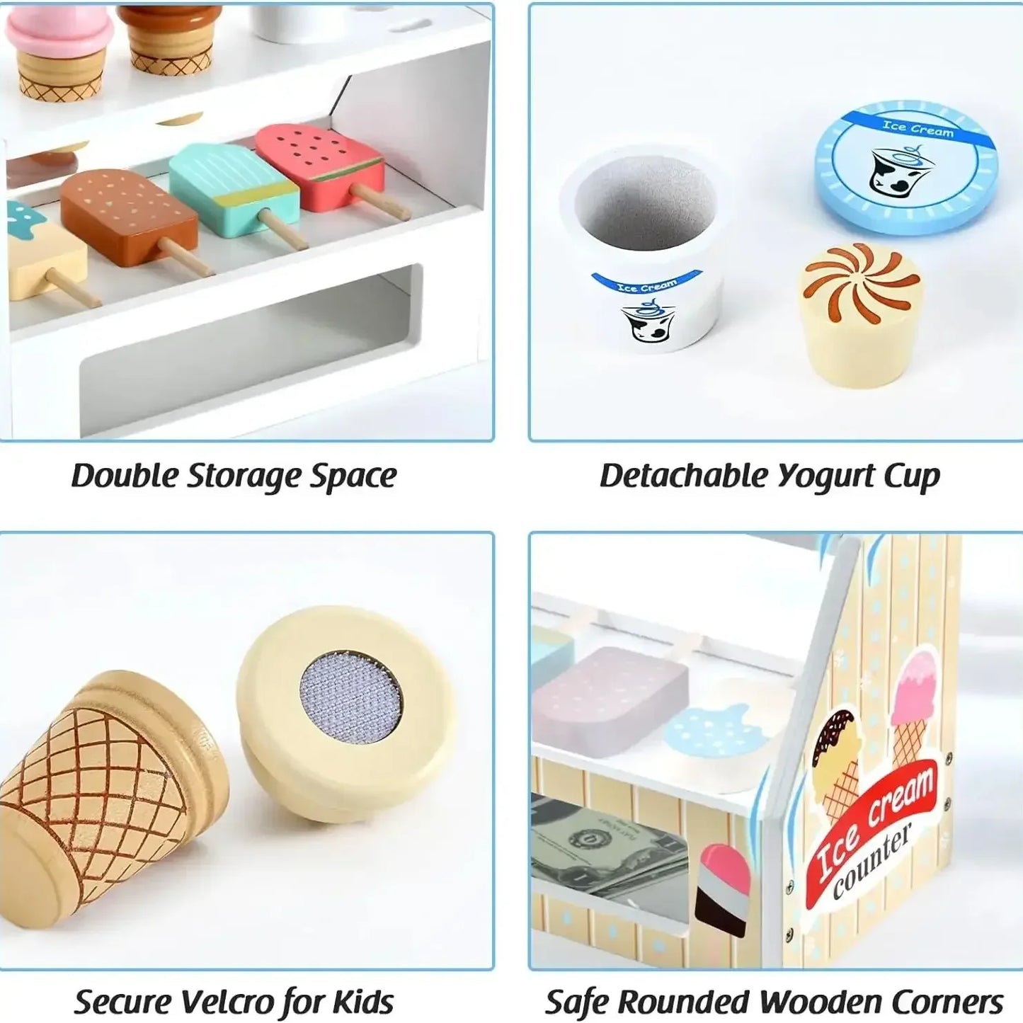 Ice Cream Counter Toy – Scoop, Play & Pay!