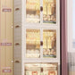 Baby’s Bedroom Closets Wardrobe Clothes Folding Bins Transparent Visual Cabinets Stable Load-bearing Clothes Organizer Rack