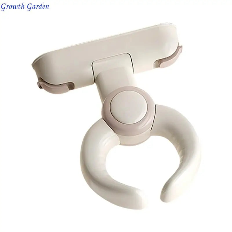 Portable Foldable Baby Shower Stand Rack Secure Grip Adjustable for Toddler Safe Standing Support Bath Time Helper E65D