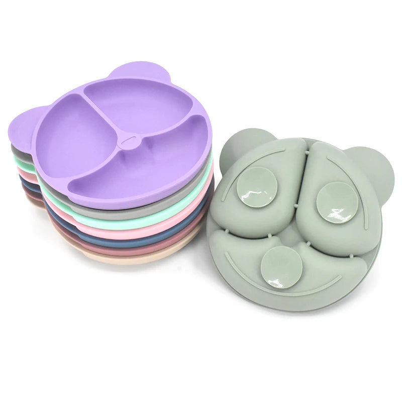 Infant Feeding Essentials – 9PCS Silicone Feeding Kit with Bib