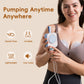 NCVI Hands Free Wearable Breast Pump, Combined with Strong Motor and Wearable Cups