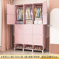 Modular Minimalist Wardrobe Space Saving Fabric Display Nordic Modern Wardrobe Living Room Baby Plastic Ropero Salon Furniture