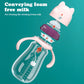 Baby Milk Feeding Bottle Set With Handle Infant Bottles Silicone Nipple BPA
