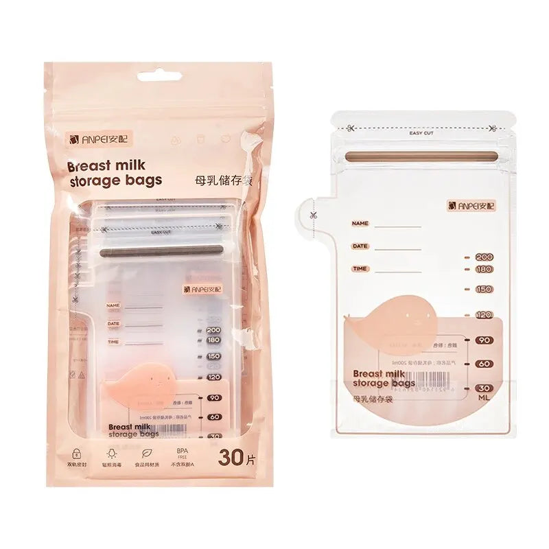 Anpei Breast Milk Preservation Portable Disposable Refrigerated And Frozen Storage Bag