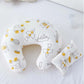 U-Shaped Baby Nursing & Feeding Cushion Waist Support for Breastfeeding Breathable Fabric Ergonomic Shape Nursing Cushion