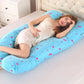Body Pillow for Pregnant Women Multifunctional Pure Cotton Belly Waist Leg Full Body U-Shaped Cushion Maternity Long Pillow