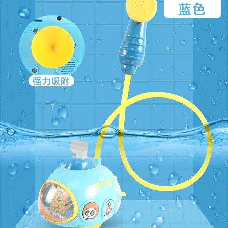 Infant Bath Toy – Radish Submarine Electric Shower Play