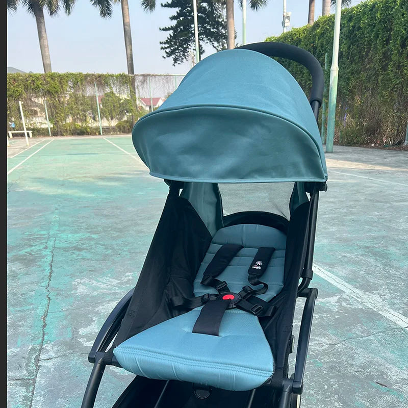 New Update 175° Canopy Cover Kit Seat Cushion Sunshade With Mesh Stroller Accessories For Yoya/ YOYO Pram Replace Seat Mattress