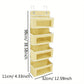 Multi-Layer Door Hanging Storage Bag - Multifunctional Fabric Organizer For Bedroom Closet And Baby Nursery