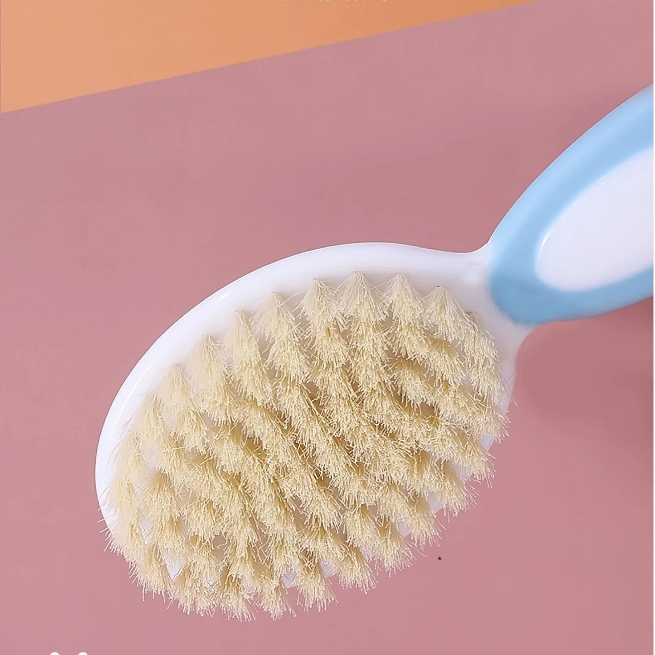 2pcs/Set Baby Hair Brush and Comb Set for Cradle Cap Treatment | Soft Bristle Baby Brush, Baby Comb, Massage Baby Care Set