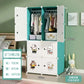 Baby Storage Cabinet Wardrobe Children's Organizer Dresser Montessori Clothes Closet Girl Dresses Girls Sale Price Furniture