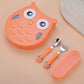 Baby Feeding Essentials – Cute Doll Design Stainless Steel Cutlery