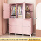Modular Minimalist Wardrobe Space Saving Fabric Display Nordic Modern Wardrobe Living Room Baby Plastic Ropero Salon Furniture
