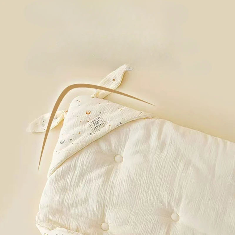 Newborn Swaddle Blankets for Boy Girl Aesthetic Muslin Baby Wrap Swaddle Soft Cotton Spring Autumn Infant Receiving Blanket