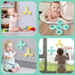 Baby Bath Water Toy – Rotary Suction Cup Cartoon Rattle