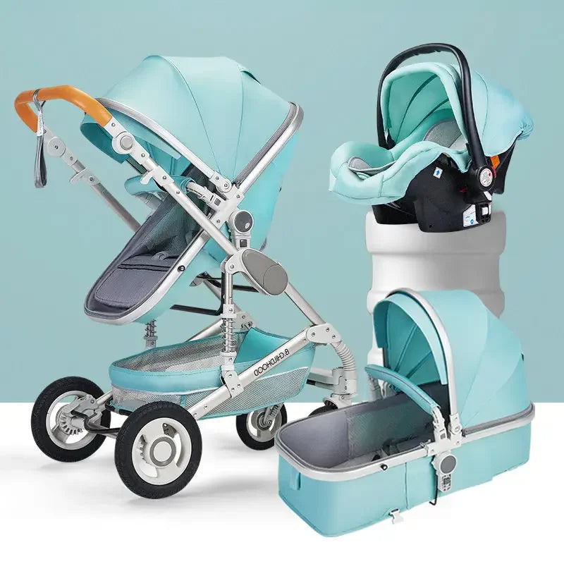 Foldable Lightweight Stroller – Smooth Ride for Babies