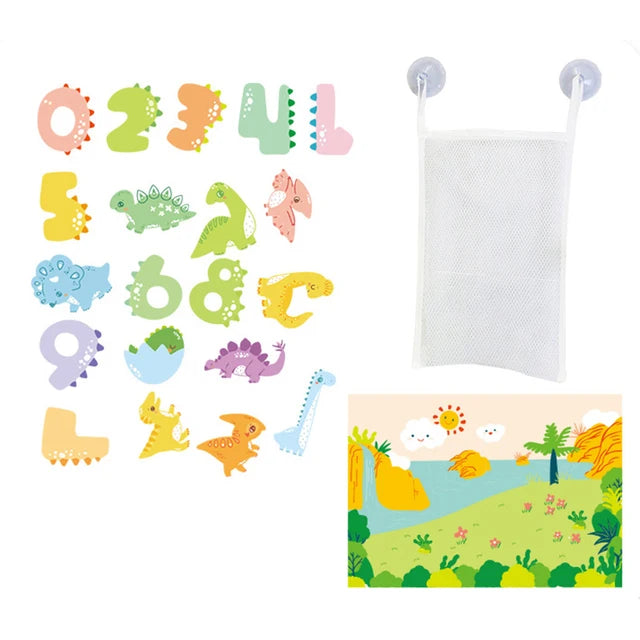 Children’s Bath Play – Foam EVA Floating Cars & Boat Toys