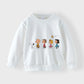 Snoopy pattern boy and girl hoodie hot stamping clothing optional printing