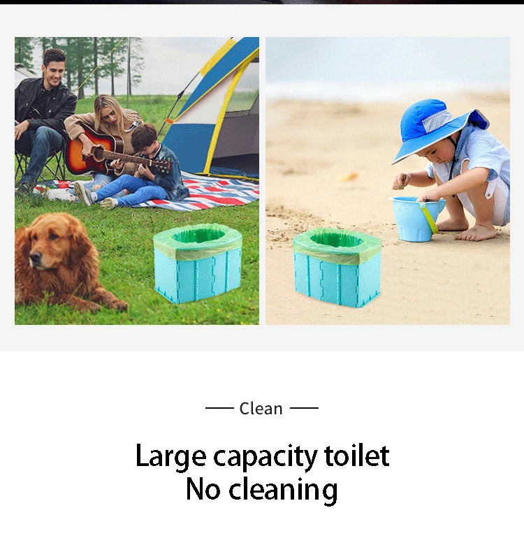 Portable Folding Baby Potty – Travel Toilet Seat for Kids & Toddlers