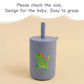 Toddler Feeding Bottle – Silicone Straw Cup for Kids