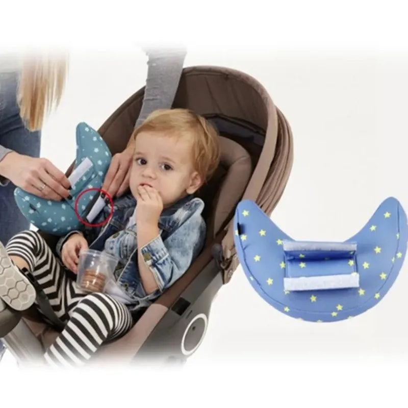 Safety Neck Pillow for Kids Car Seat Belt Shoulder Guard Child Neck Cushion Child Head Protection Sleep Pillow On Car Crescent