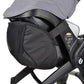 mommy storage bag for doona Stroller accessories  portable diaper bag compatible with stroller black waterproof storage bag