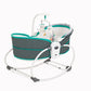 Baby Rocking Chair Baby Cradle for Newborns 0-3 Years Old Baby Soothing Bed Swing Bed 5 in 1 Music Vibrating Tent Rocking Bed