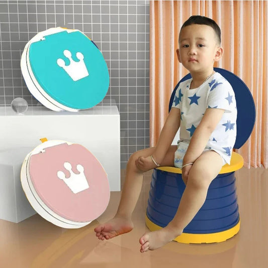 Portable Folding Travel Potty – Kids’ Toilet for Home & Outdoor Use