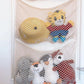 New Stuffed Storage Bag Over The Door Stuff Animals Organizer Hanging Mesh Bags Large Pockets for Baby Plush Toys Kids Storage