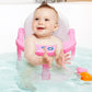 Foldable baby bathtub seat Soft Mat Non-slip baby bath seat bathtub stool with Suction Cups for babies aged 6-18 months