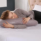 V Shaped Maternity Pillows For Sleeping Soft Body Pillow Removable Soft Pillow Nursery Must Haves For Pregnant Mom Essentials