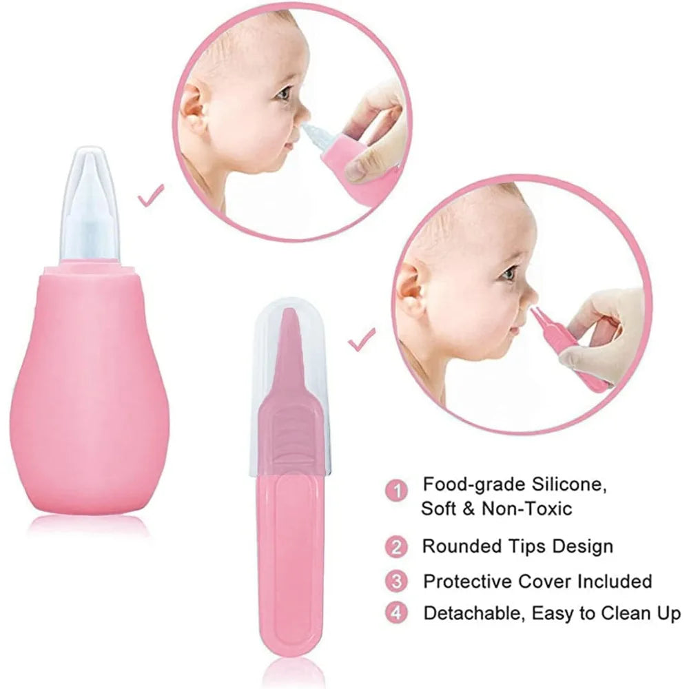 Baby Healthcare and Grooming Kit Baby Safety Set Newborn Nursery Health Care Set with Hair Brush Nail Clippers for Baby Care Kit