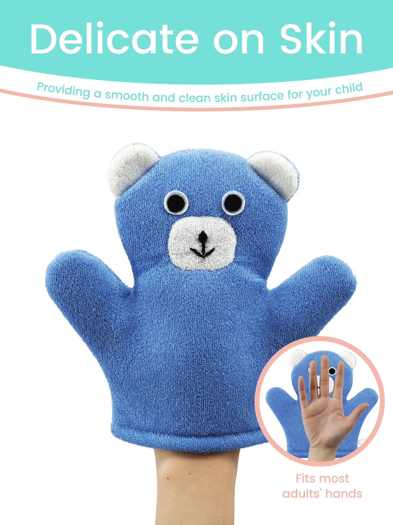 Children's Cartoon Bathing Gloves Fun And Entertaining Mitts for Bath Time