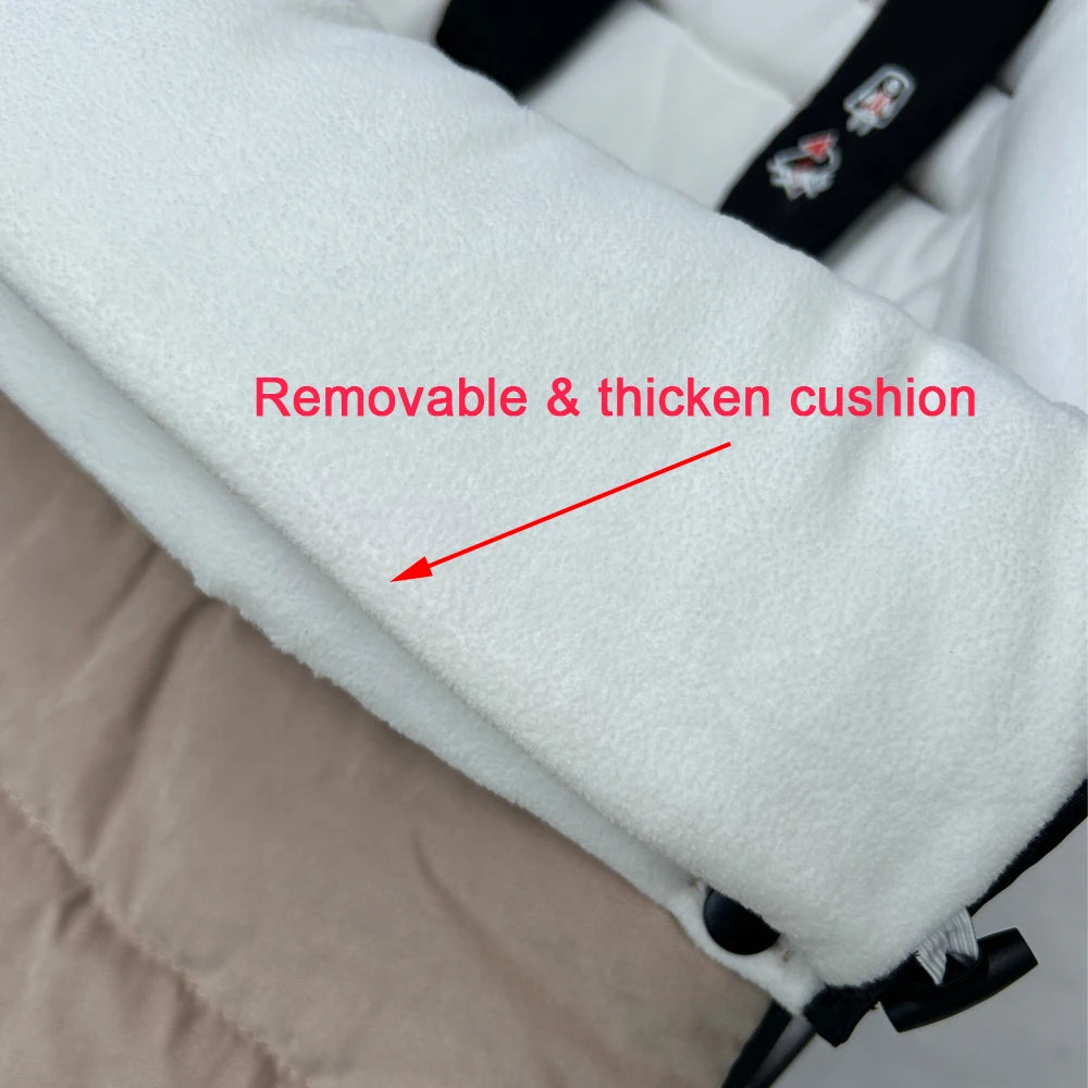 Universal Pushchairs Footmuff, Stroller Accessory Compatible with Babyzen YOYO, YOYO2 & YOYO3 strollers - Soft Lining & Fabric