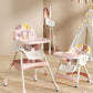 Baby Highchair Dining Chair Baby Eating Foldable Seat Multifunctional Lift Baby Dining Table Chair