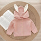 2025 New Autumn 0-3Yrs Clothing Infant Baby Girls Knitting Cardigan Long Sleeved Solid Color Newborn Baby Girls Sweater Coat